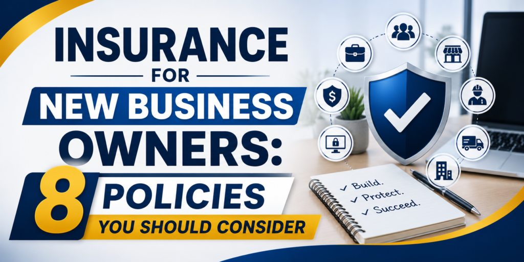 Insurance for New Business Owners: 8 Policies You Should Consider